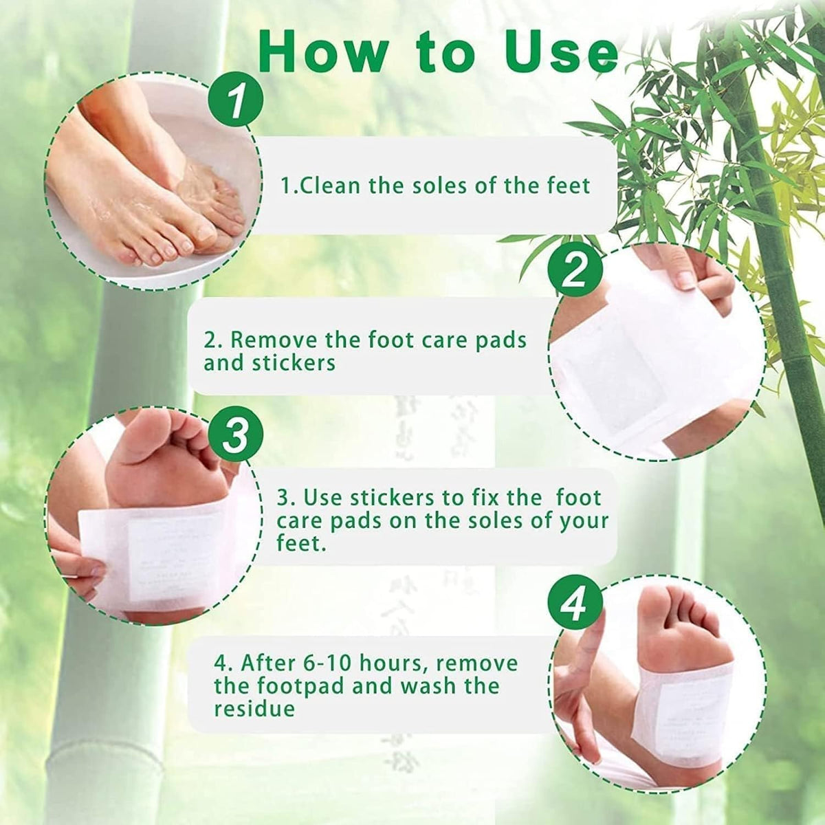 GROOTS Premium Foot pads, Foot Patches Stress Relief Patch Solution, Toxin Remover cleansing , Pain Relief ,Weight Loss Sleep Patch for Detoxification, For Men & Women (1 BOXES = 20 Patches) (Buy 1 Get 1)